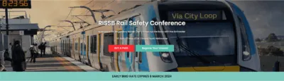 RISSB Rail Safety Conference 30 April – 1 May 2024